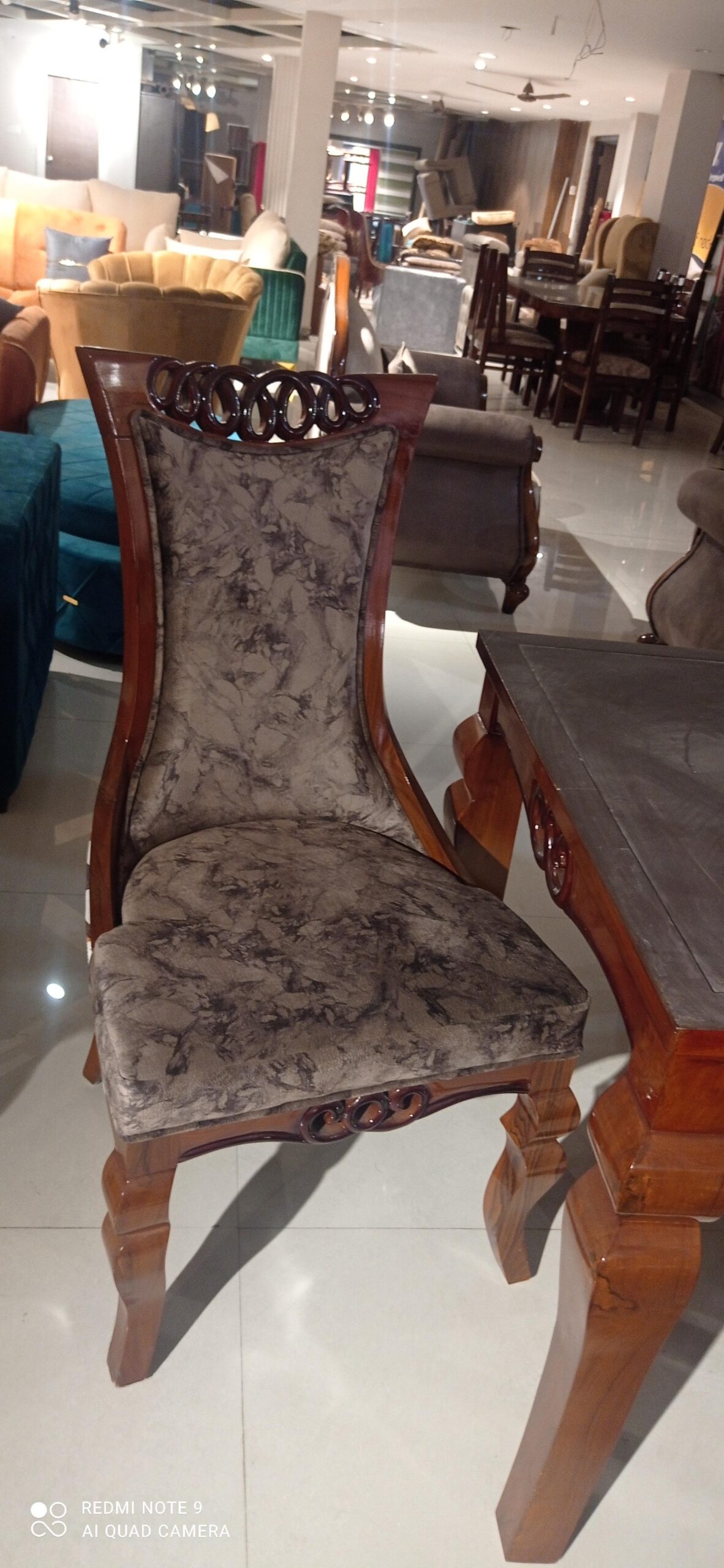 Teak Wood Dining Chair - Image 2