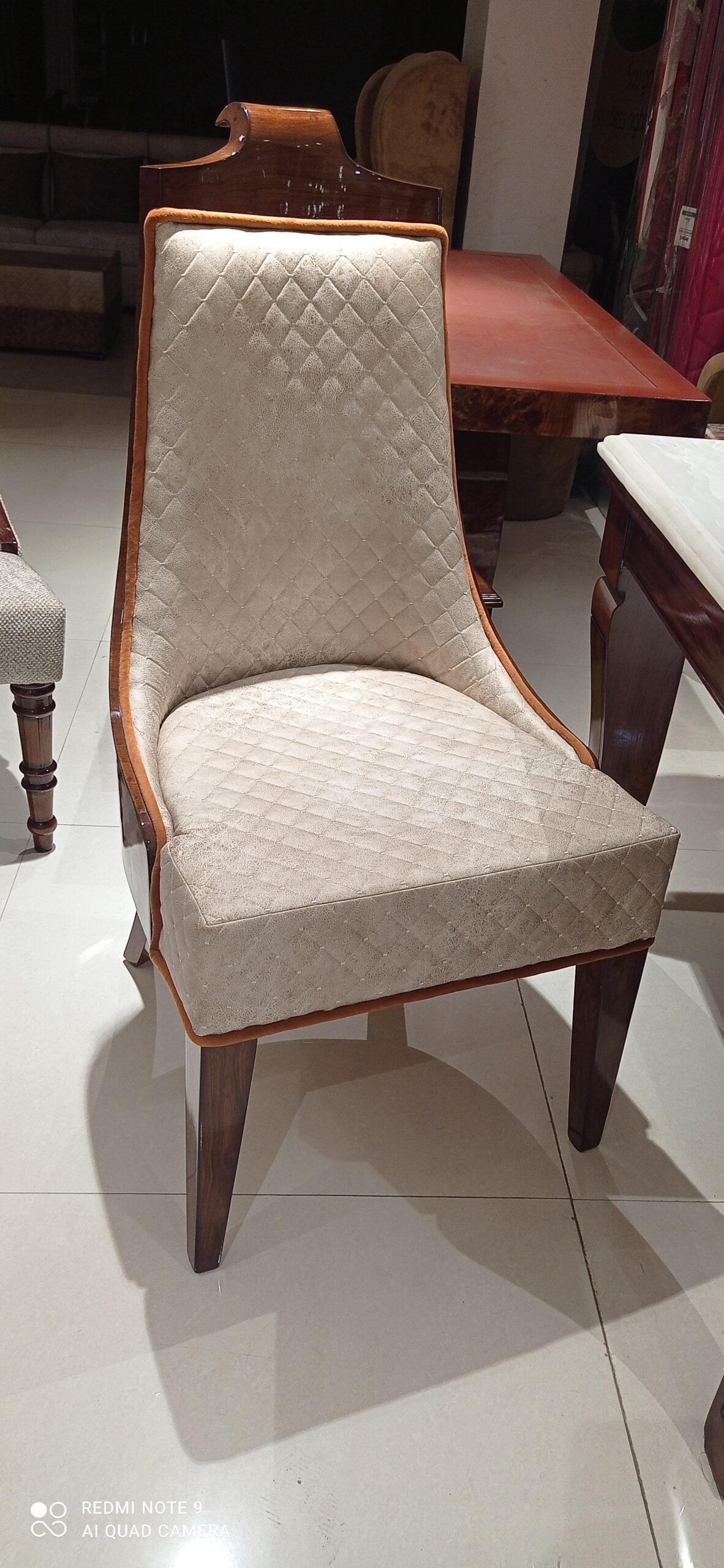 Teak Wood Dining Chair - Image 6