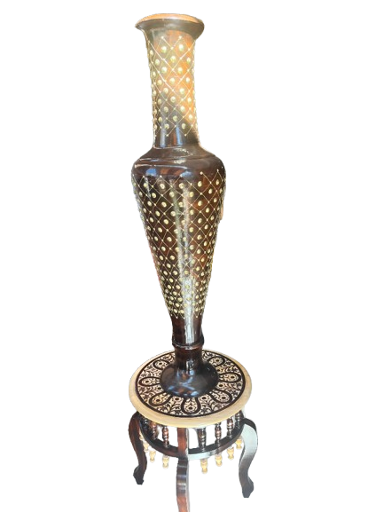 Wood Flower Vase - Image 2